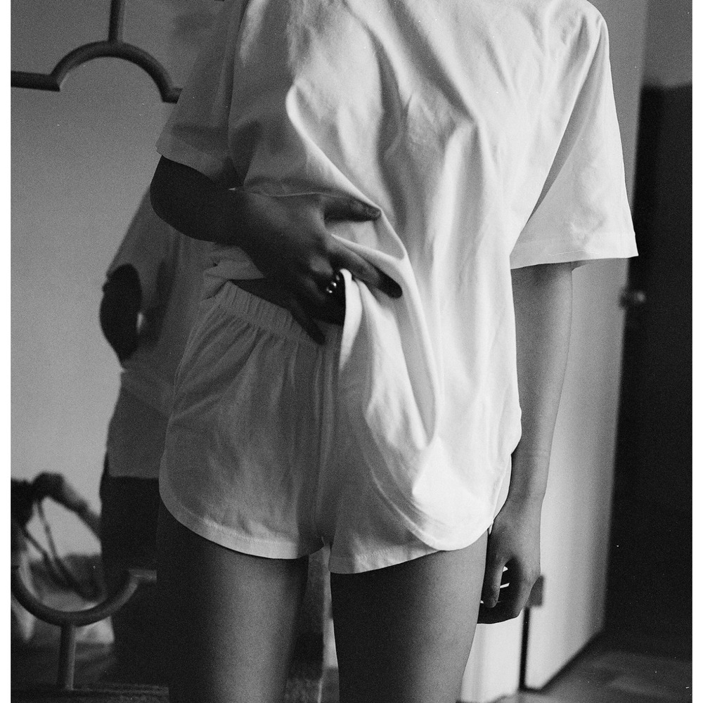 KENT Organic Supima Cotton Sleep Set – Tee + Shorts (Size‎ L) - Picture 7 of 7